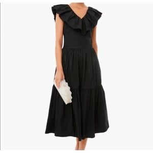 Tuckernuck Pomander Place Jo Ruffle Tiered Dress Size Large